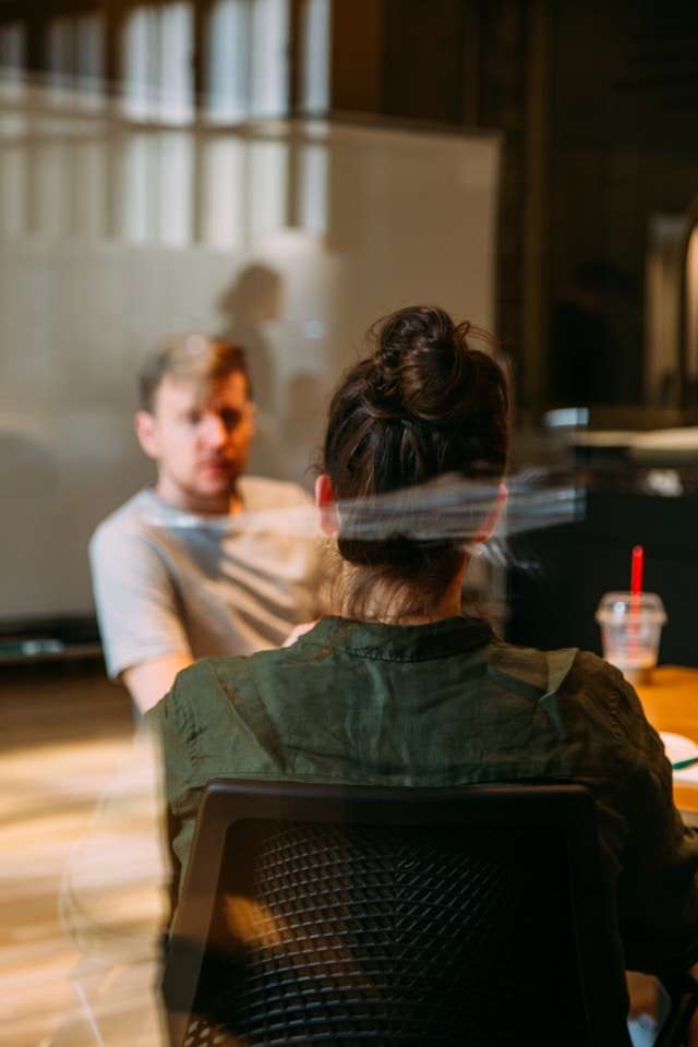 Entretien de coaching en tête-à-tête